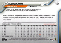 2020 Topps Opening Day Edition Jacob deGrom #187