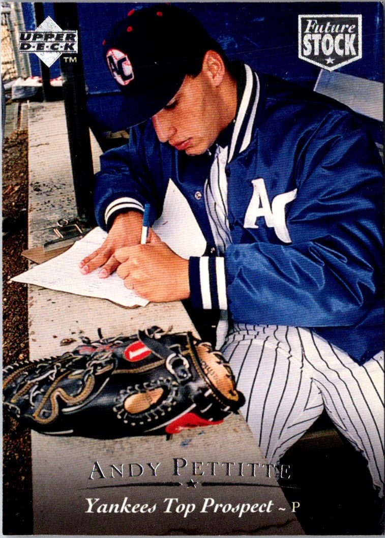 1995 Upper Deck Minors Future Stock Andy Pettitte