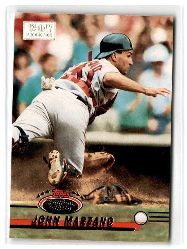 1993 Stadium Club First Day Production John Marzano #73