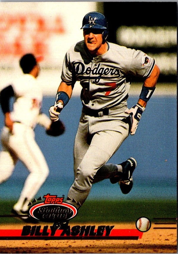 1993 Stadium Club Billy Ashley #342