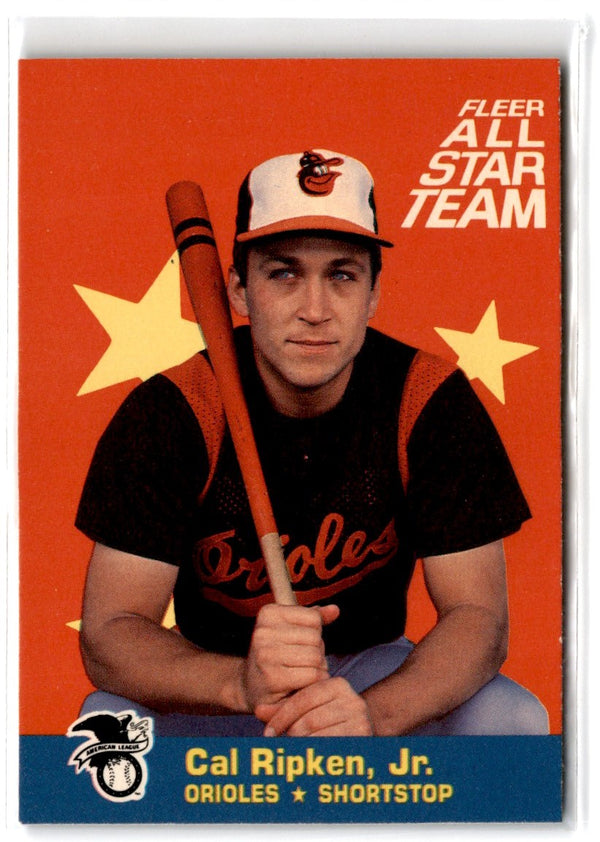 1986 Fleer All-Stars Cal Ripken Jr. #5