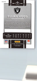 2017 Donruss Optic Pink Elijah Hood