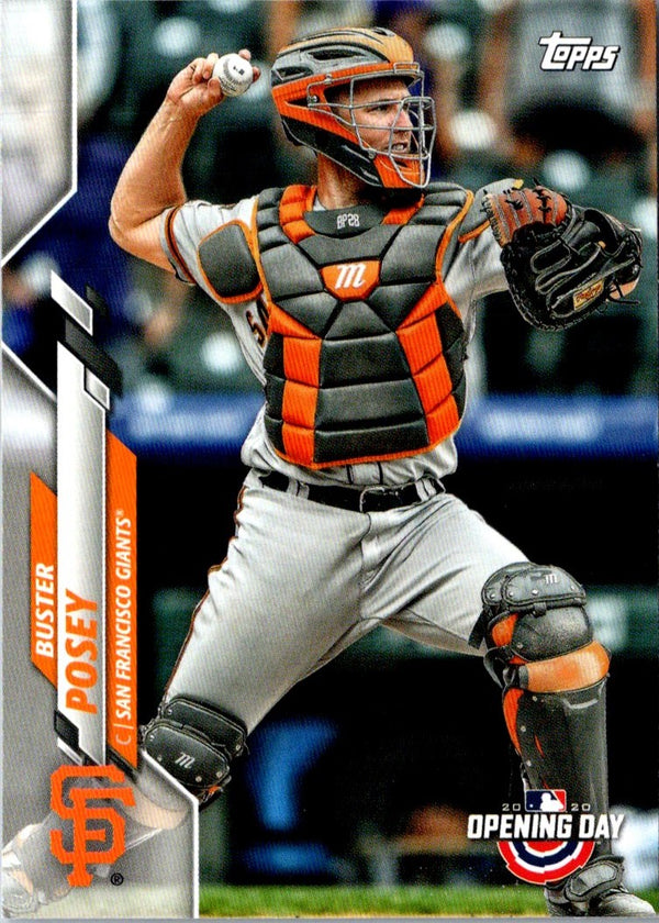 2020 Topps Opening Day Buster Posey #144