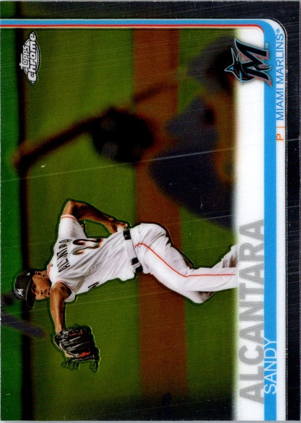 2019 Topps Chrome Sandy Alcantara #119