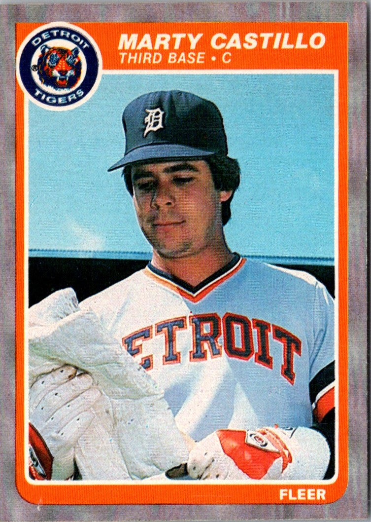 1985 Fleer Marty Castillo