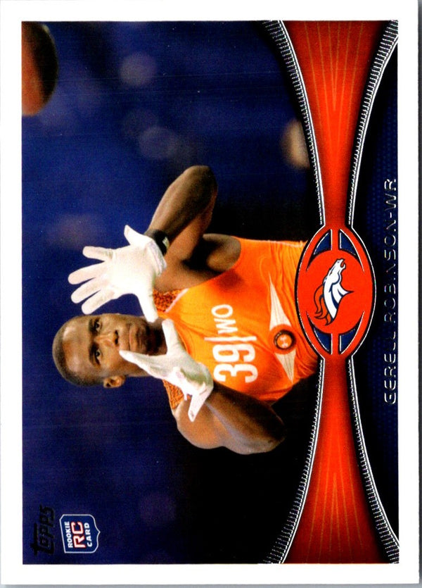 2012 Topps Gerell Robinson #51 Rookie