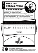 2021 Hoops Red Backs Norman Powell