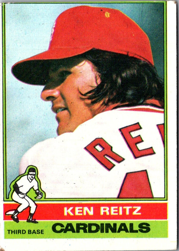 1976 Topps Ken Reitz #158