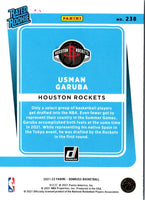 2021 Donruss Rated Rookies Usman Garuba #238