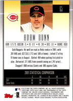 2002 Topps Gold Label Adam Dunn #65