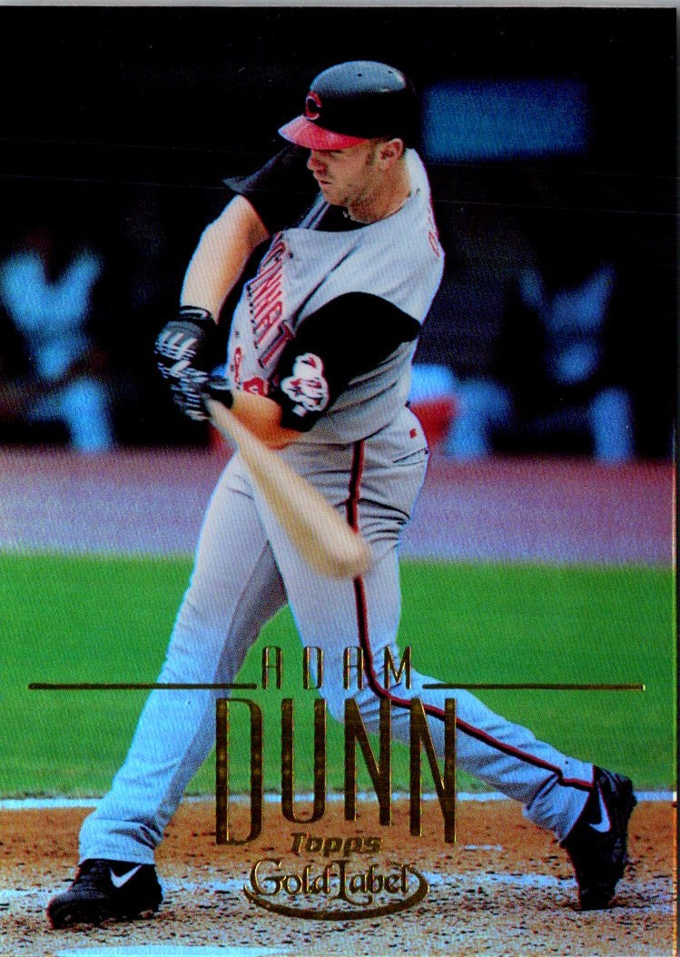 2002 Topps Gold Label Adam Dunn