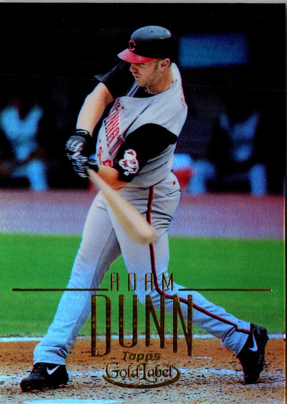 2002 Topps Gold Label Adam Dunn #65