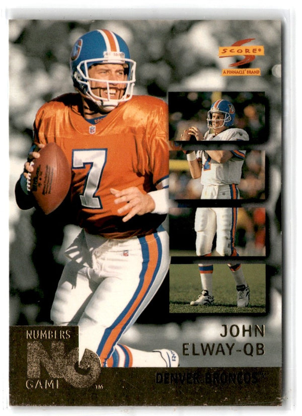 1996 Score Numbers Game John Elway #4