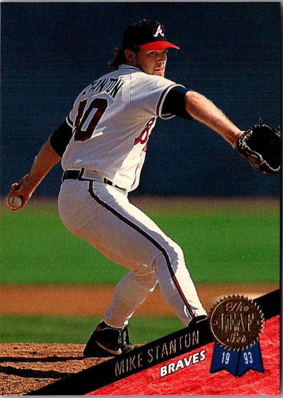 1993 Leaf Mike Stanton #398