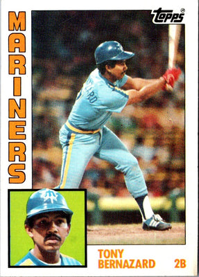 1984 Topps Nestle Tony Bernazard #41