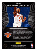 2021 Panini Illusions Immanuel Quickley