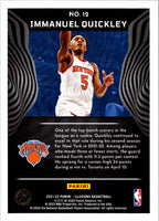 2021 Panini Illusions Immanuel Quickley #12