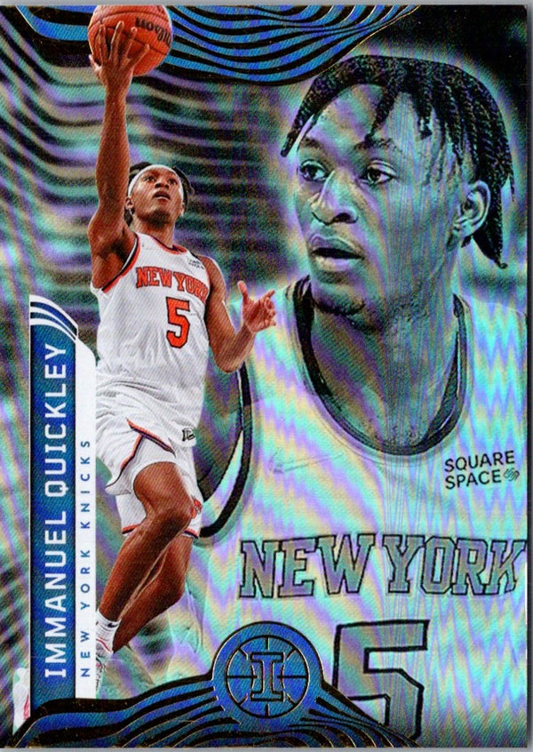 2021 Panini Illusions Immanuel Quickley #12