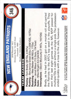 2011 Topps New England Patriots (Tom Brady/Danny Woodhead) #346