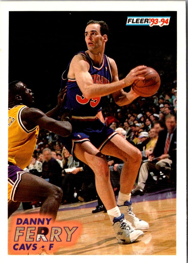 1993 Fleer Danny Ferry #37
