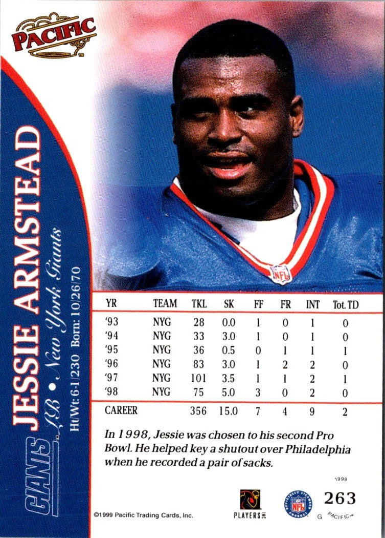 1999 Pacific Jessie Armstead