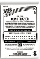 2018 Donruss Optic Pink Clint Frazier