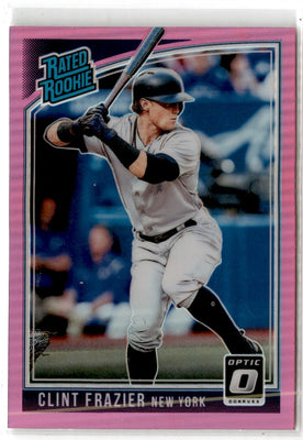 2018 Donruss Optic Pink Clint Frazier #33