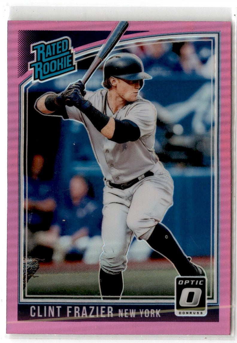 2018 Donruss Optic Pink Clint Frazier