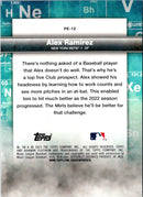 2023 Bowman Platinum Precious Elements Alex Ramirez