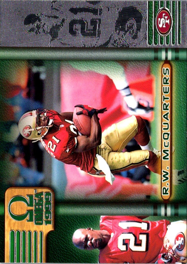 1998 UD Choice R.W. McQuarters #412 Rookie