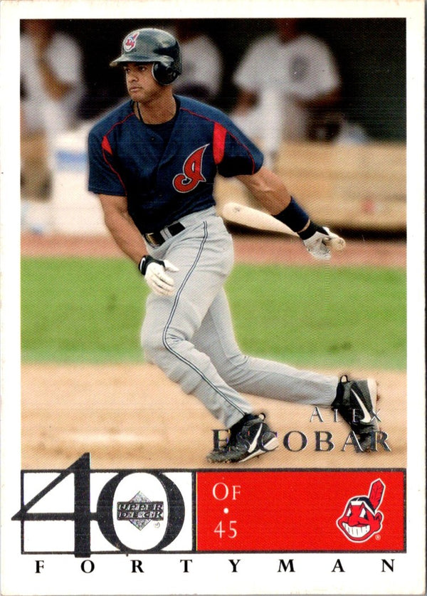 2003 Upper Deck 40-Man Alex Escobar #112