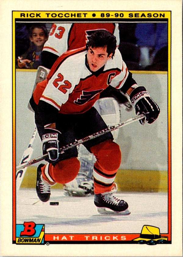 1990 Bowman Hat Tricks Rick Tocchet #14