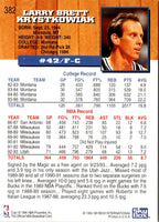 1993 Hoops Larry Krystkowiak #382