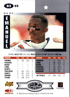 1999 Leaf Certified Bert Emanuel #93