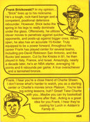 1993 First Amendment Publishing Skinnies Frank Brickowski