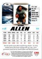 2011 SAGE HIT Anthony Allen #18