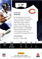 2021 Panini Playoff Khalil Mack #129