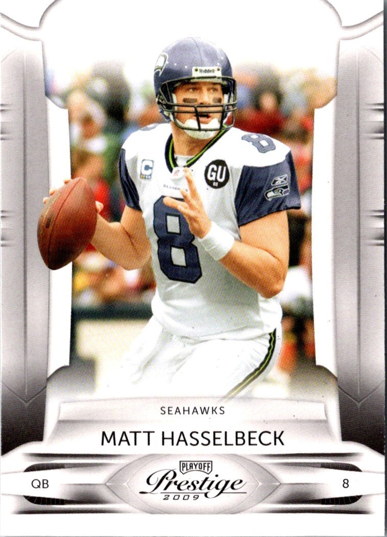 2009 Playoff Prestige Matt Hasselbeck