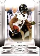 2010 Playoff Prestige Willis McGahee/Anquan Boldin