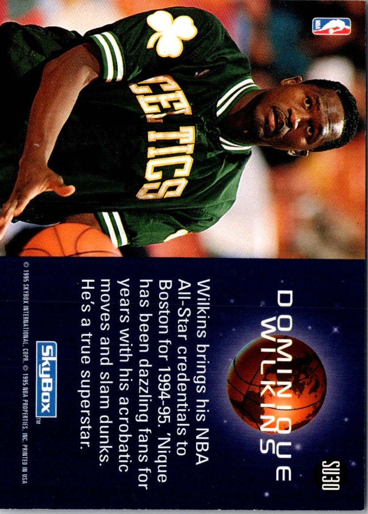 1994 SkyBox Slammin' Universe Dominique Wilkins