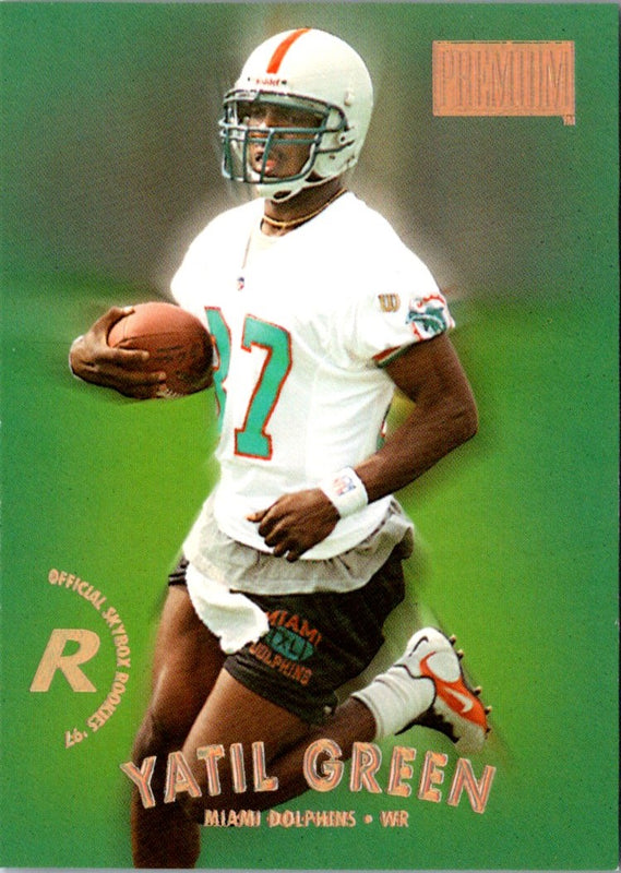 1997 SkyBox Premium Yatil Green #225 Rookie