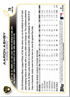 2022 Topps Blue Star Aaron Ashby #78