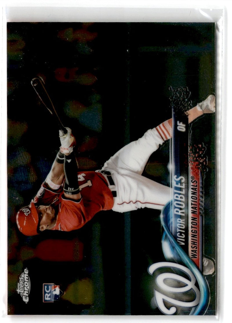 2018 Topps Chrome Victor Robles