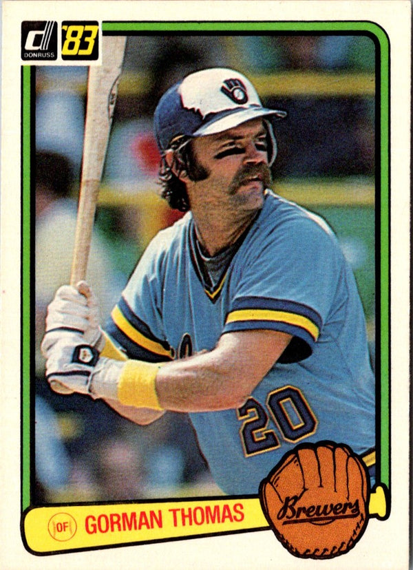 1983 Donruss Gorman Thomas #510