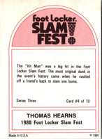 1991 Foot Locker Slam Fest Thomas Hearns #4