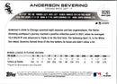 2022 Topps Update Anderson Severino