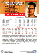 1993 Hoops Fifth Anniversary Gold Dwayne Schintzius