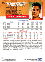 1993 Hoops Fifth Anniversary Gold Dwayne Schintzius #373