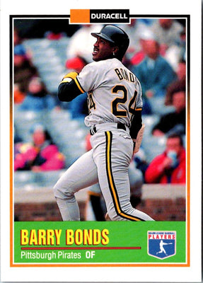 1993 Duracell Power Players I Barry Bonds #17
