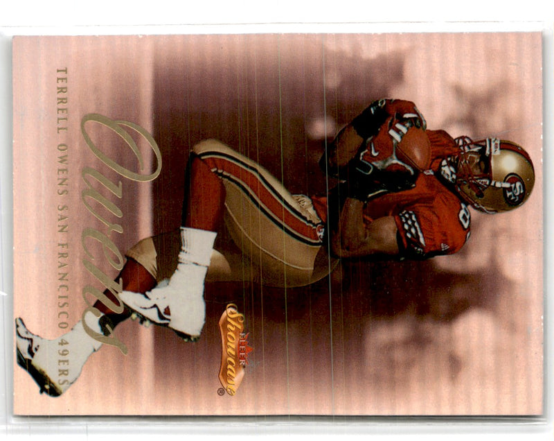 2000 Fleer Showcase Terrell Owens